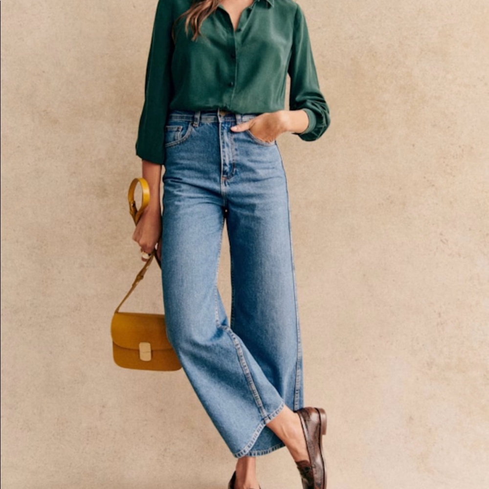 Sezane Le Crop Jean Size 36 (US 4)